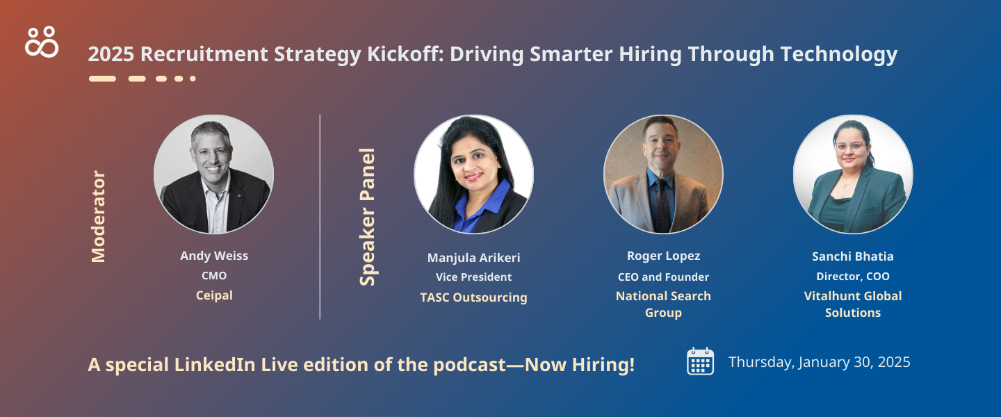 Ceipal LinkedIn Live: 2025 Recruitment Strategy Kickoff