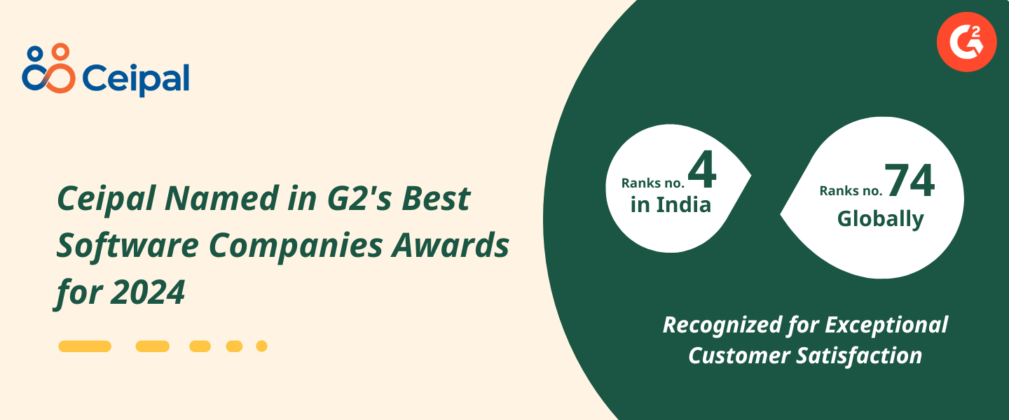 Ceipal Ranks No. 4 Software Company in India, No. 74 Globally, in G2’s Best Software Awards 2024